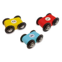 Woodlets houten zigzag autobaan productafbeelding 2