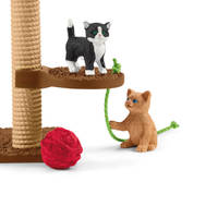 schleich FARM WORLD speeltijd voor schattige katten 42501 Main Image - 2