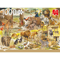 Jumbo Rien Poortvliet puzzel bouw van de ark van Noach - 1000 stukjes