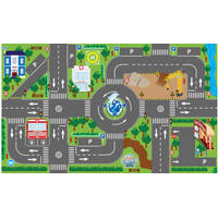 Kids Globe verkeerskleed met LED verkeerslichten - 72 x 120 cm productafbeelding 6