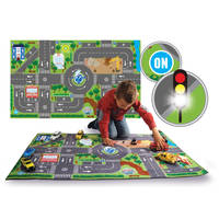 Kids Globe verkeerskleed met LED verkeerslichten - 72 x 120 cm productafbeelding 5
