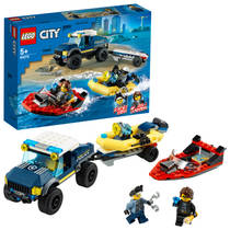 LEGO City elite politieboot transport 60272