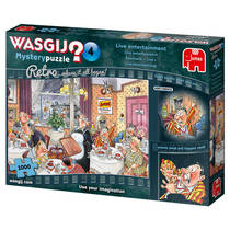Jumbo Wasgij Retro Mystery puzzel Live Entertainment - 1000 stukjes productafbeelding 5