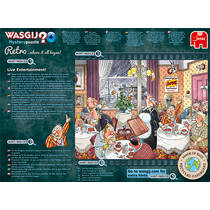 Jumbo Wasgij Retro Mystery puzzel Live Entertainment - 1000 stukjes productafbeelding 4