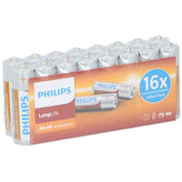 Philips R6-AA batterijen set 16-delig