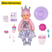 BABY born magisch eenhoorn meisje - 43 cm