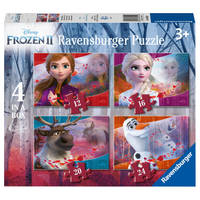 Ravensburger Disney Frozen 2 4-in-1 puzzelset - 12 + 16 + 20 + 24 stukjes