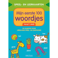 Speel en leerkaarten mijn eerste 100 woorden productafbeelding 2
