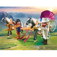 PLAYMOBIL Princess romantische paardenkoets 70449 Main Image - 5