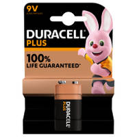 Duracell Alka Plus 9V batterij
