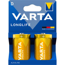 VARTA Longlife D Blister batterijen 2-delig productafbeelding 2