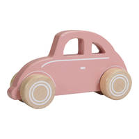 Little Dutch houten auto - roze hoofdafbeelding product