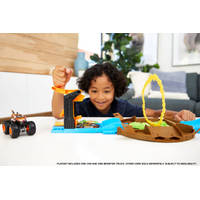 Hot Wheels monstertruck stuntbandenset productafbeelding 10