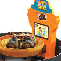 Hot Wheels monstertruck stuntbandenset productafbeelding 3