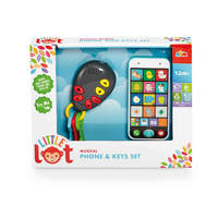 Little Lot muzikale mobiele telefoon en sleutel set productafbeelding 3
