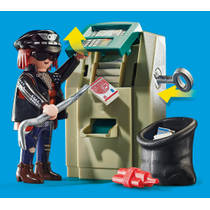 PLAYMOBIL City Action politiemotor achtervolging van de geldrover 70572 productafbeelding 4