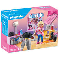 PLAYMOBIL City Life geschenkset social media ster 70607