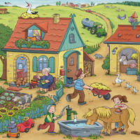 PUZZEL 3X49 ST OP DE BOERDERIJ