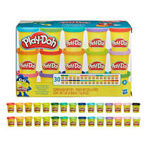 Play-Doh Kitchen Creations F4714 Small Tart Playset with 2 Tins, Multi
