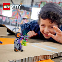 LEGO CITY 60296 WHEELIE STUNTOMOTOR
