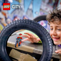 LEGO CITY 60311 VUUR STUNTMOTOR
