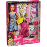 Barbie pop met outfits en accessoires