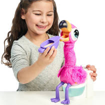 Little Live Pets GottaGo flamingo interactieve knuffel productafbeelding 5