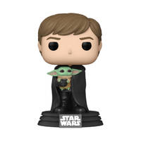 Funko Pop! figuur Star Wars: The Mandalorian Luke Skywalker met Grogu Main Image - 0