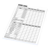 Clown Games scoreblok - 50 vellen productafbeelding 2