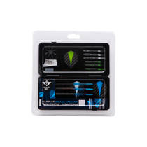 Longfield Games steel darts set - zwart productafbeelding 2