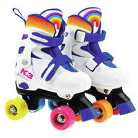 K3 rolschaatsen regenboog - maat 26/29 hoofdafbeelding product