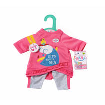 BABY BORN LITTLE CASUAL OUTFIT PINK 36CM