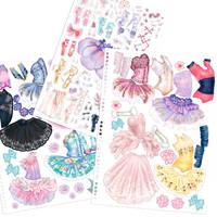 Create your TOPModel Ballet kleurboek met stickers Main Image - 1