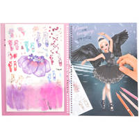 Create your TOPModel Ballet kleurboek met stickers Main Image - 3