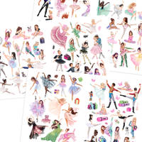 TOPModel Ballet Stickerworld boek Main Image - 1