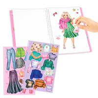 TOPModel Teddy Cool Dress me up stickerboek Main Image - 1