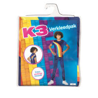 K3 verkleedpak - 3/5 jaar - blauw productafbeelding 3