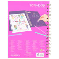 TOPModel Neon Doodle Boek Met Gelstiften