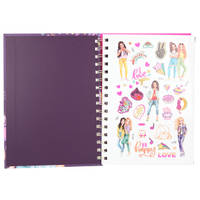 TOPModel Neon Doodle boek met gelstiften Main Image - 5