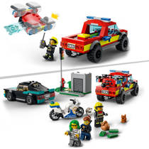LEGO CITY 60319 FIRE RESCUE & POLICE CHA