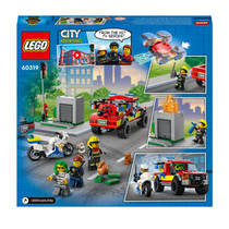 LEGO CITY 60319 FIRE RESCUE & POLICE CHA