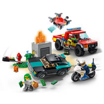 LEGO CITY 60319 FIRE RESCUE & POLICE CHA