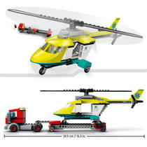 LEGO CITY 60343 RESCUE HELICOPTER TRANSP