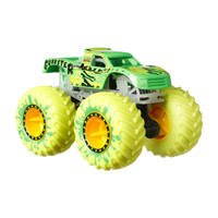 Hot Wheels Monster Trucks glow in the dark 10-pack productafbeelding 4