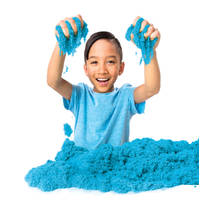 Kinetic Sand speelzand - blauw productafbeelding 4