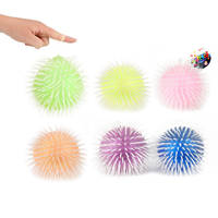 Glitter pufferbal - 12 cm productafbeelding 3