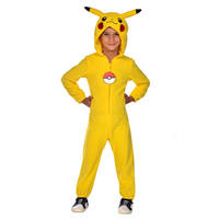 Pikachu onesie kostuum 3 - 4 jaar