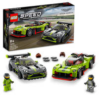 LEGO Speed Champions Aston Martin Valkyrie AMR Pro en Aston Martin Vantage 76910