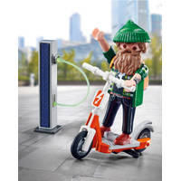 PLAYMOBIL 70873 HIPSTER MET E-SCOOTER