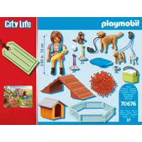 PLAYMOBIL 70676 GIFT SET HONDENTRAINSTER